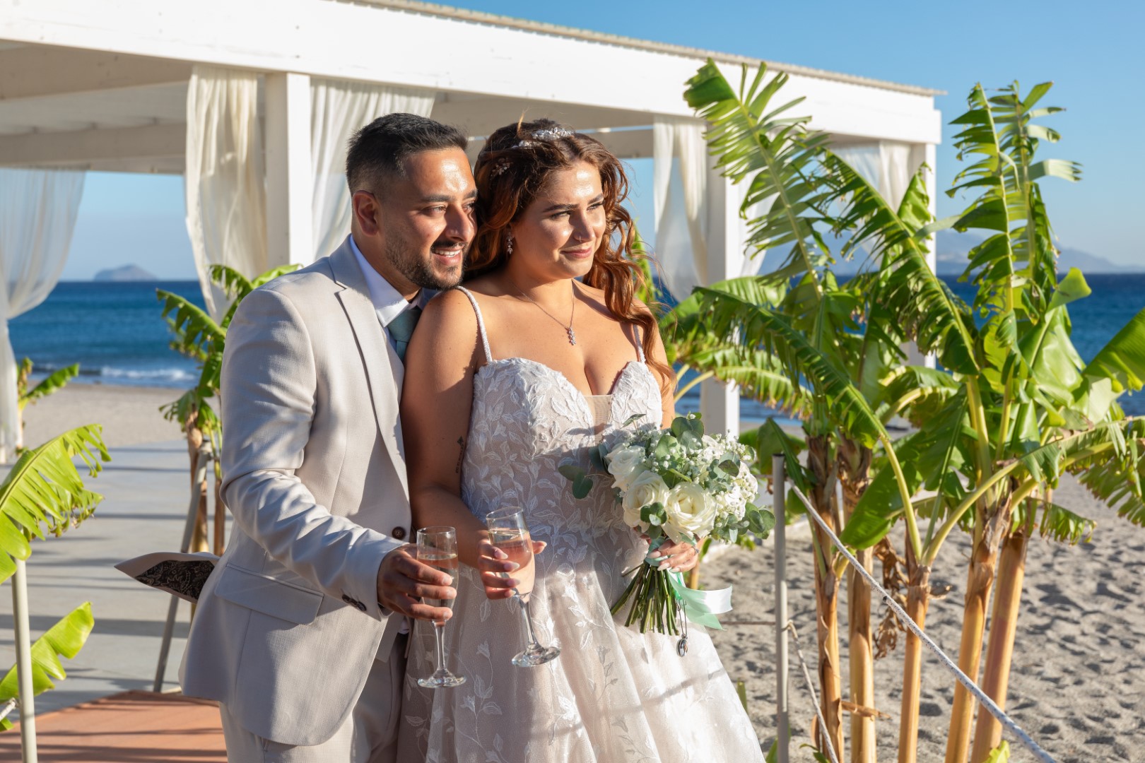 Book your wedding day in Blue Lagoon Village Kos